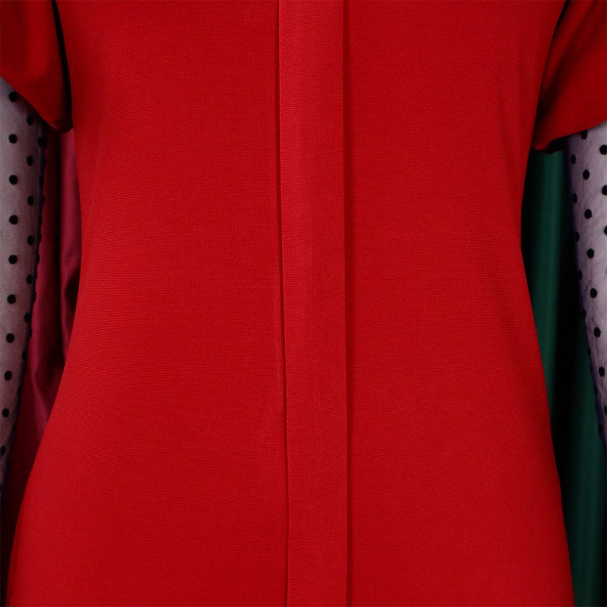 MESH AND PLEATED COMMUTER PLUS SIZE DRESS