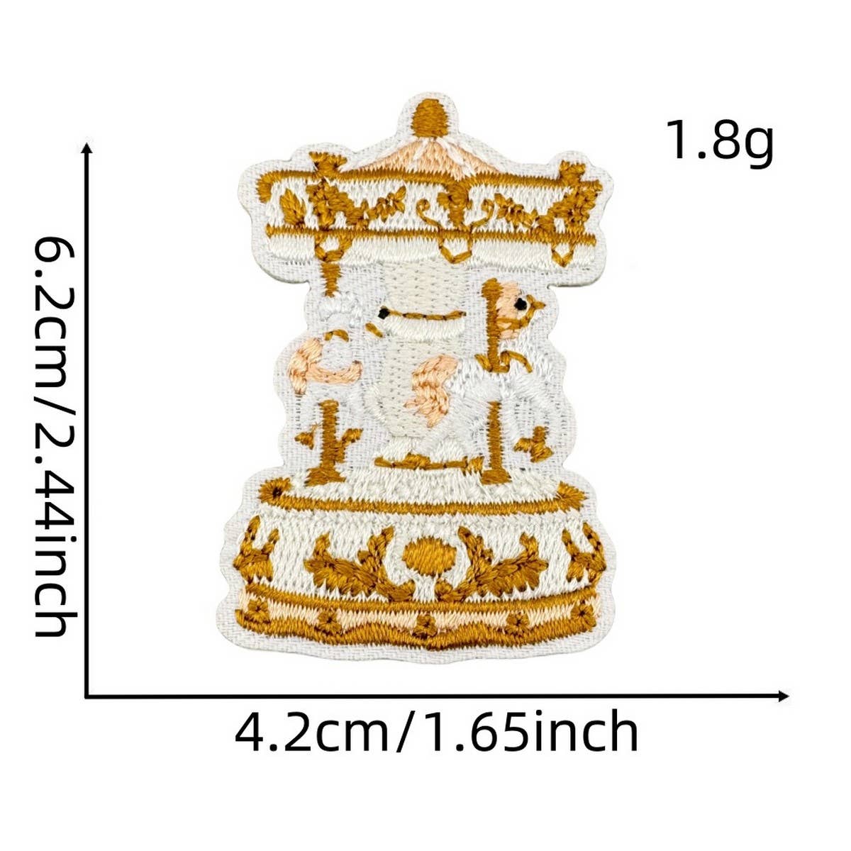 CUTE SOLID COLOR CARTOON BOW EMBROIDERED PATCH