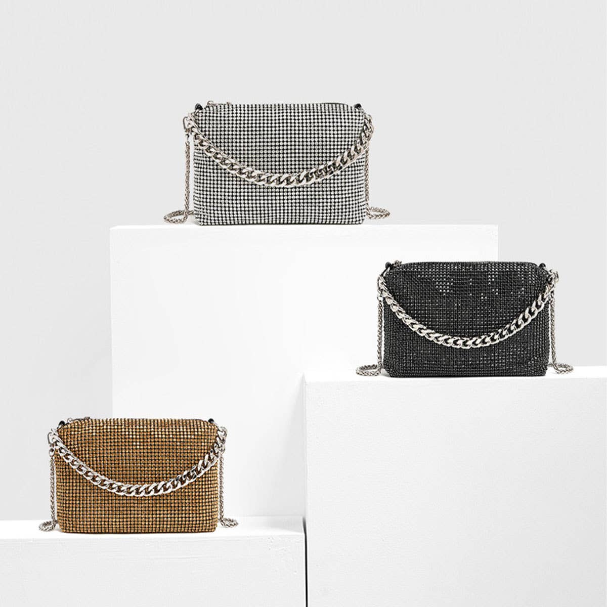 FASHIONABLE RHINESTONE EVENING TOP HANDLEBAG_CWAB3598