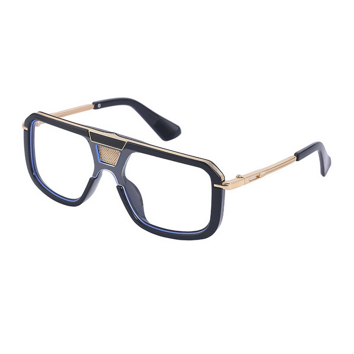 RETRO SQUARE LARGE FRAME SUNGLASSES_CWASG0728