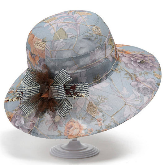 SUMMER PRINTED SMALL FRESH SUN HATZI_CWAH1499