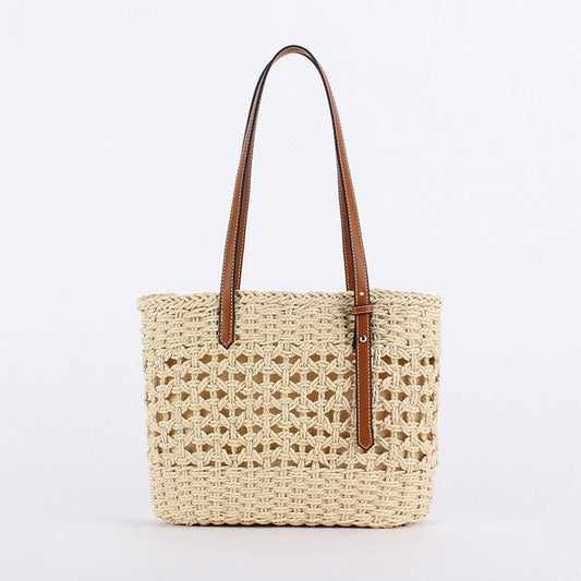 HIGH-END STYLISH LARGE-CAPACITY HAND-WOVEN BAG_CWAB4714
