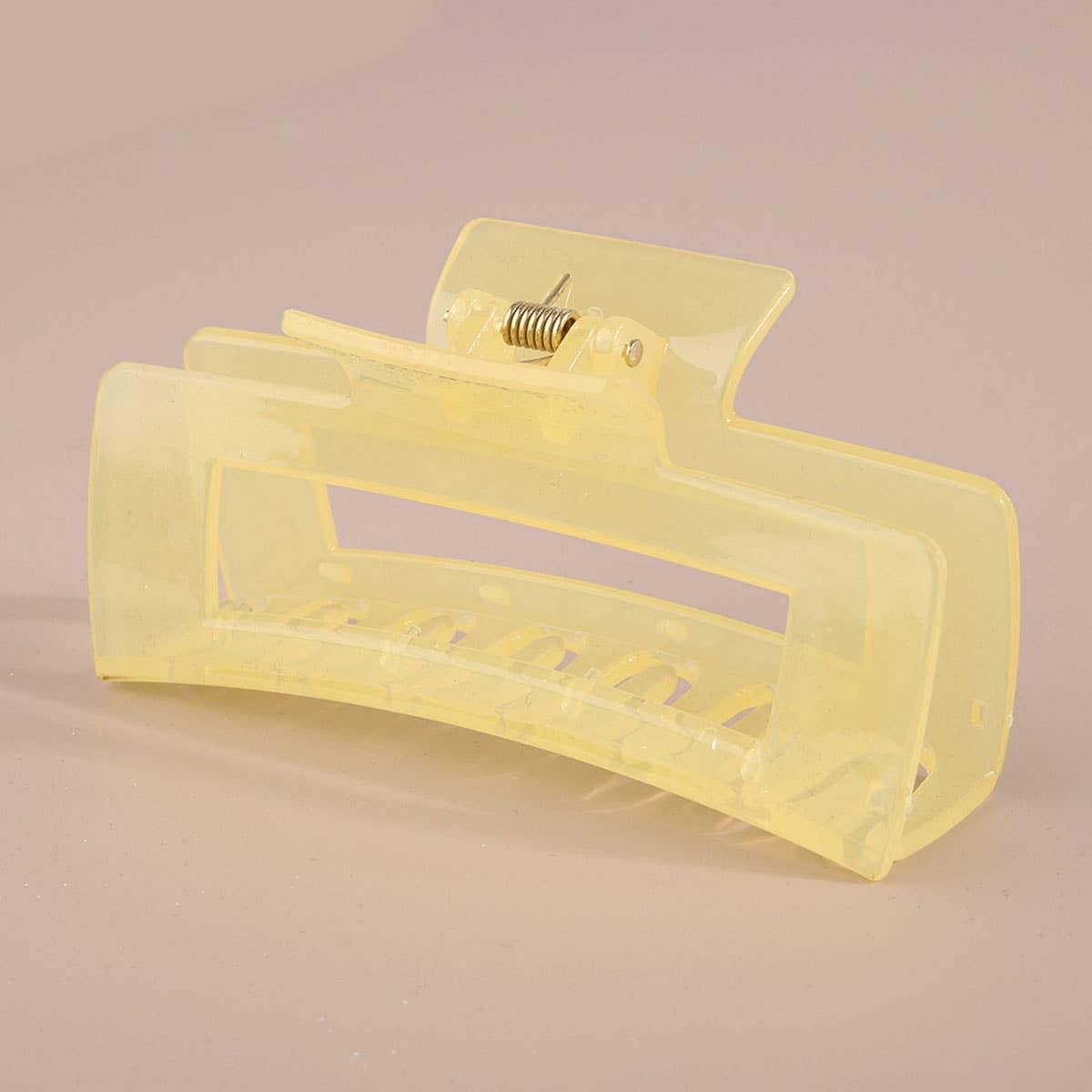 4.1 Inch Matte PS Plastic Hair Claw Clip, Wholesal_CWAHA0091