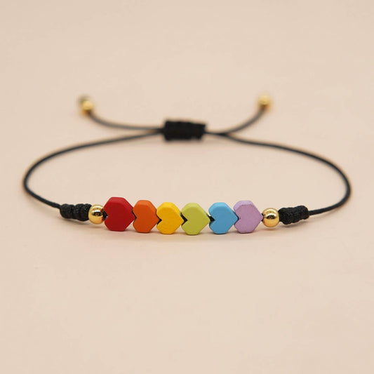 COLORFUL IRON GALLSTONE VALENTINE'S DAY BRACELET