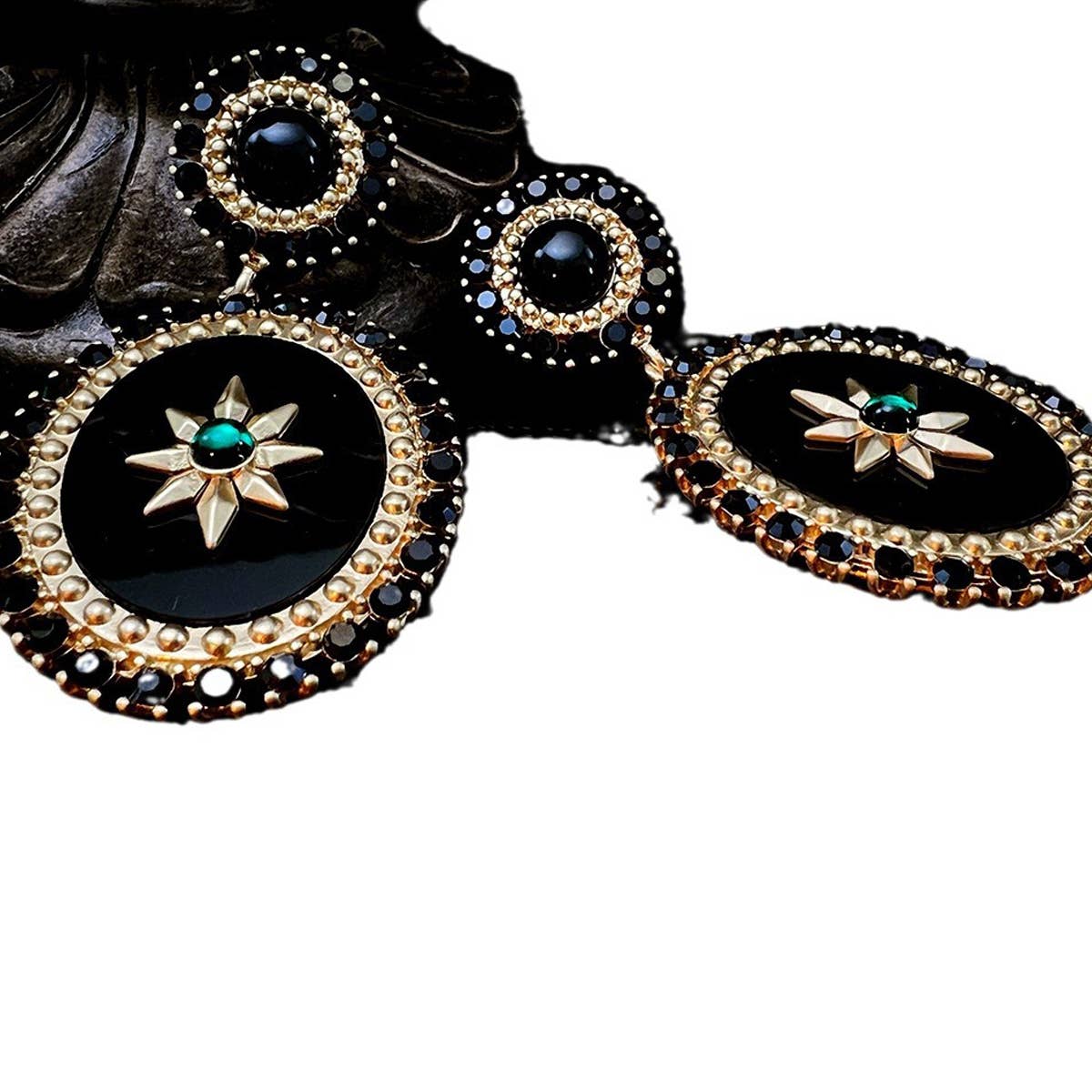 RETRO VERSATILE DIAMOND EARRINGS