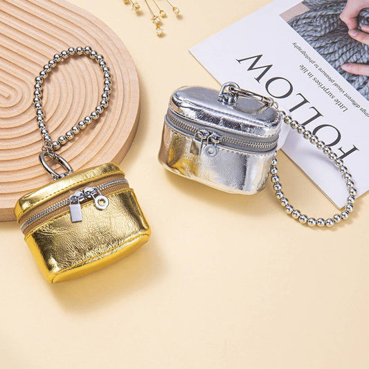 Fashion Leather Pouch ? Pearl Bracelet Design_CUAB00387