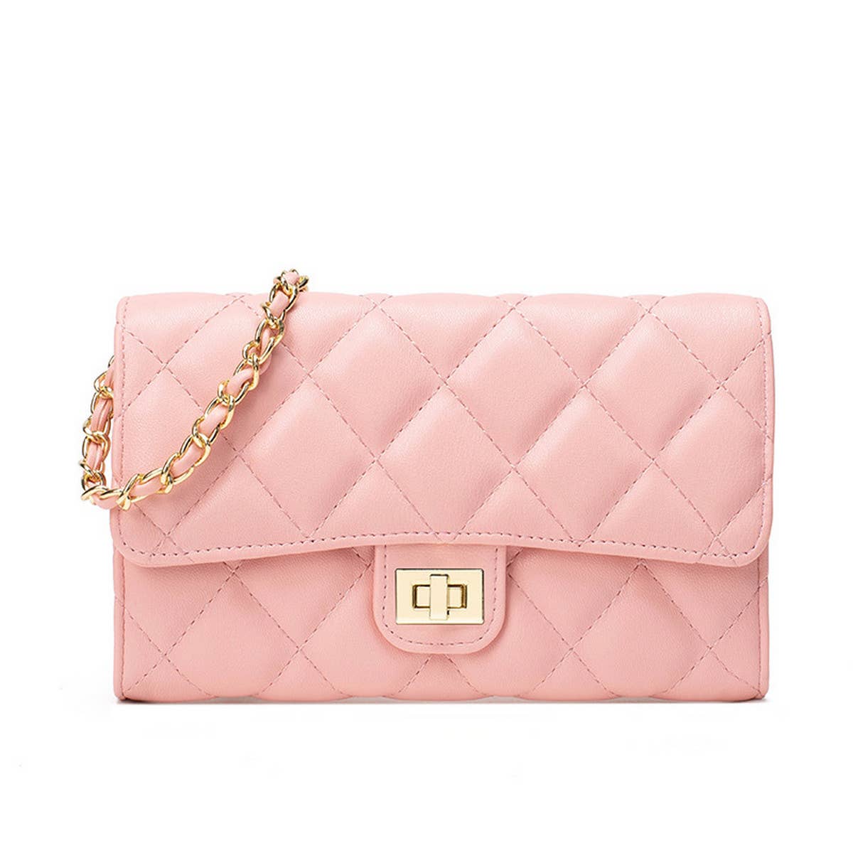 FASHIONABLE DIAMOND CHAIN CROSSBODY BAG_CWAB1635