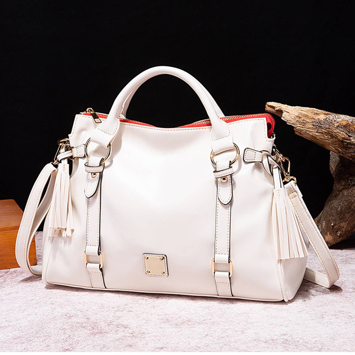 WOMEN LARGE CAPACITY TOTE BAG MESSENGER BAG_CWAB0565