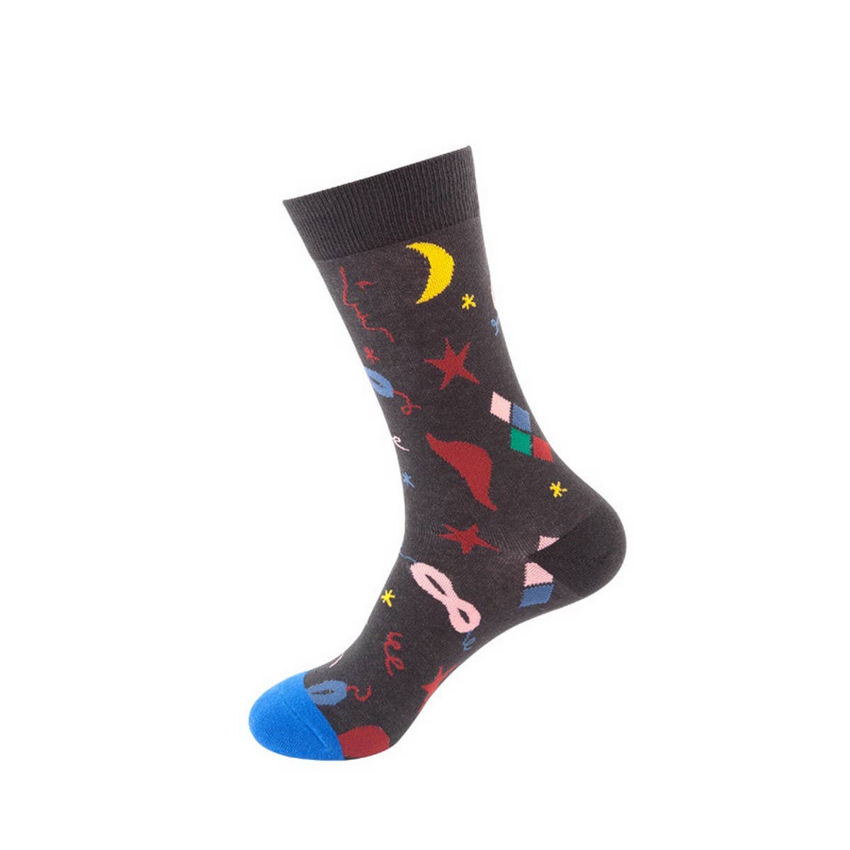 CASUAL PERSONALIZED FOUR SEASONS MID-CALF SOCKS_CWMS1011