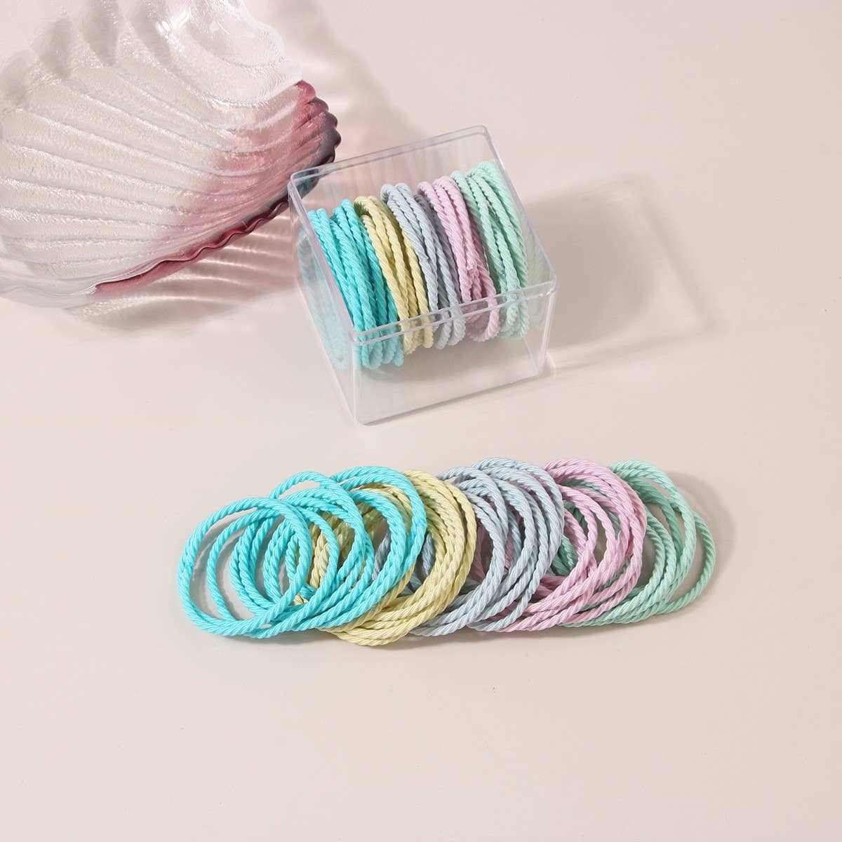 CWAHA07449_KOREAN ELASTIC HAIR TIE DURABLE BANDS FOR WOMEN