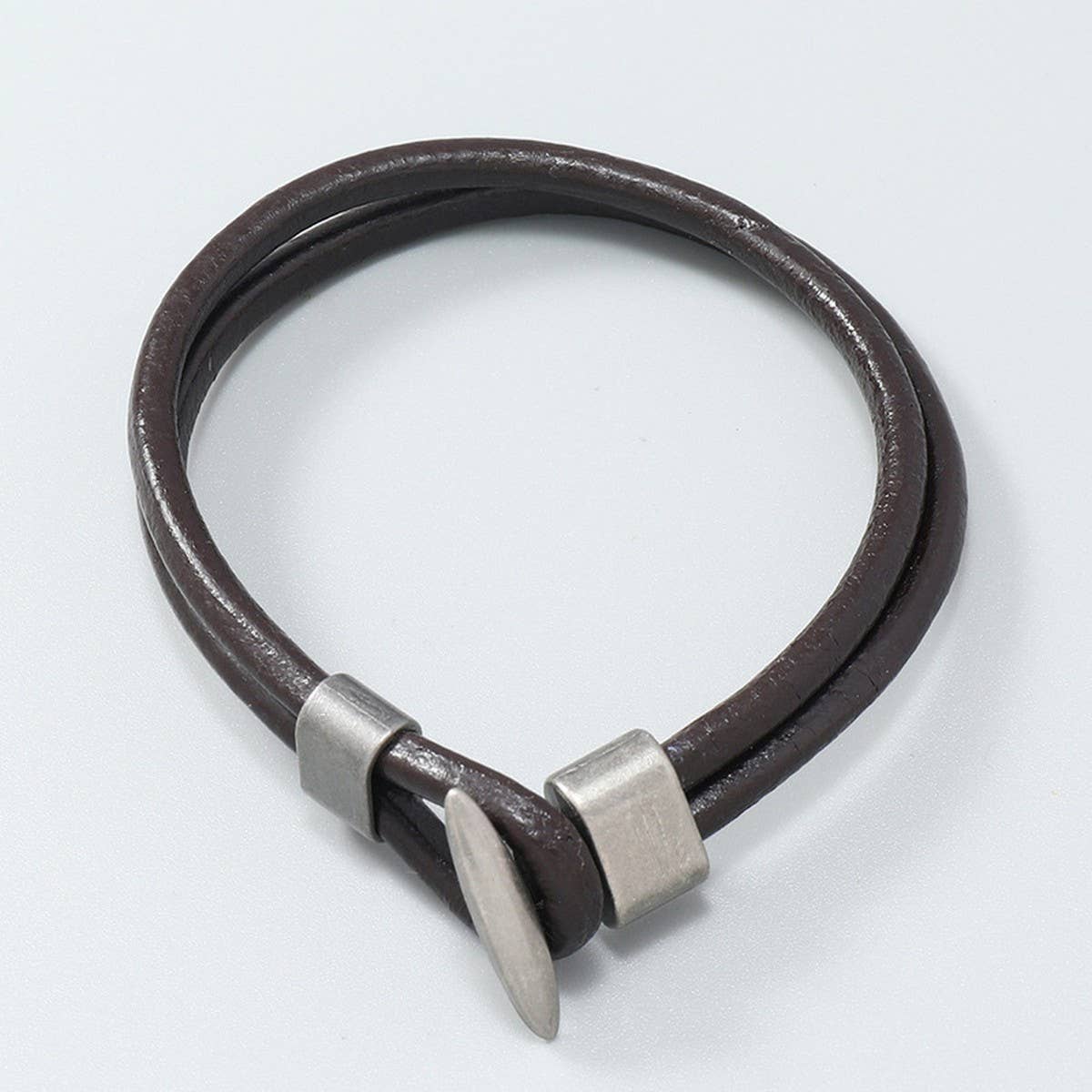 NEW RETRO SIMPLE PERSONALITY LEATHER BRACELET