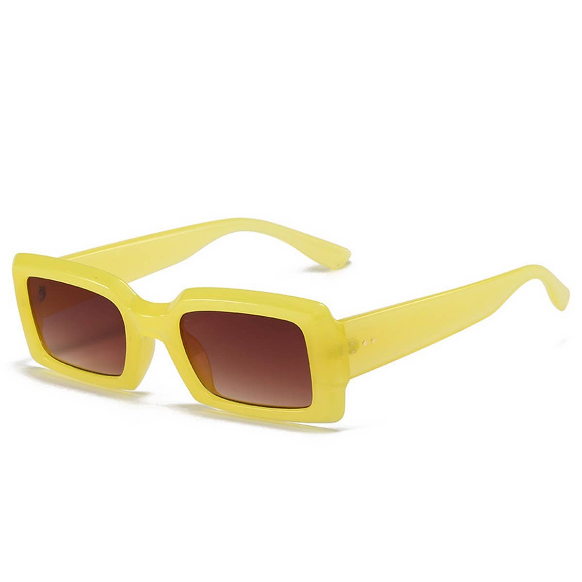 JELLY COLOR FRAME SQUARE BEACH SHADE SUNGLASSES