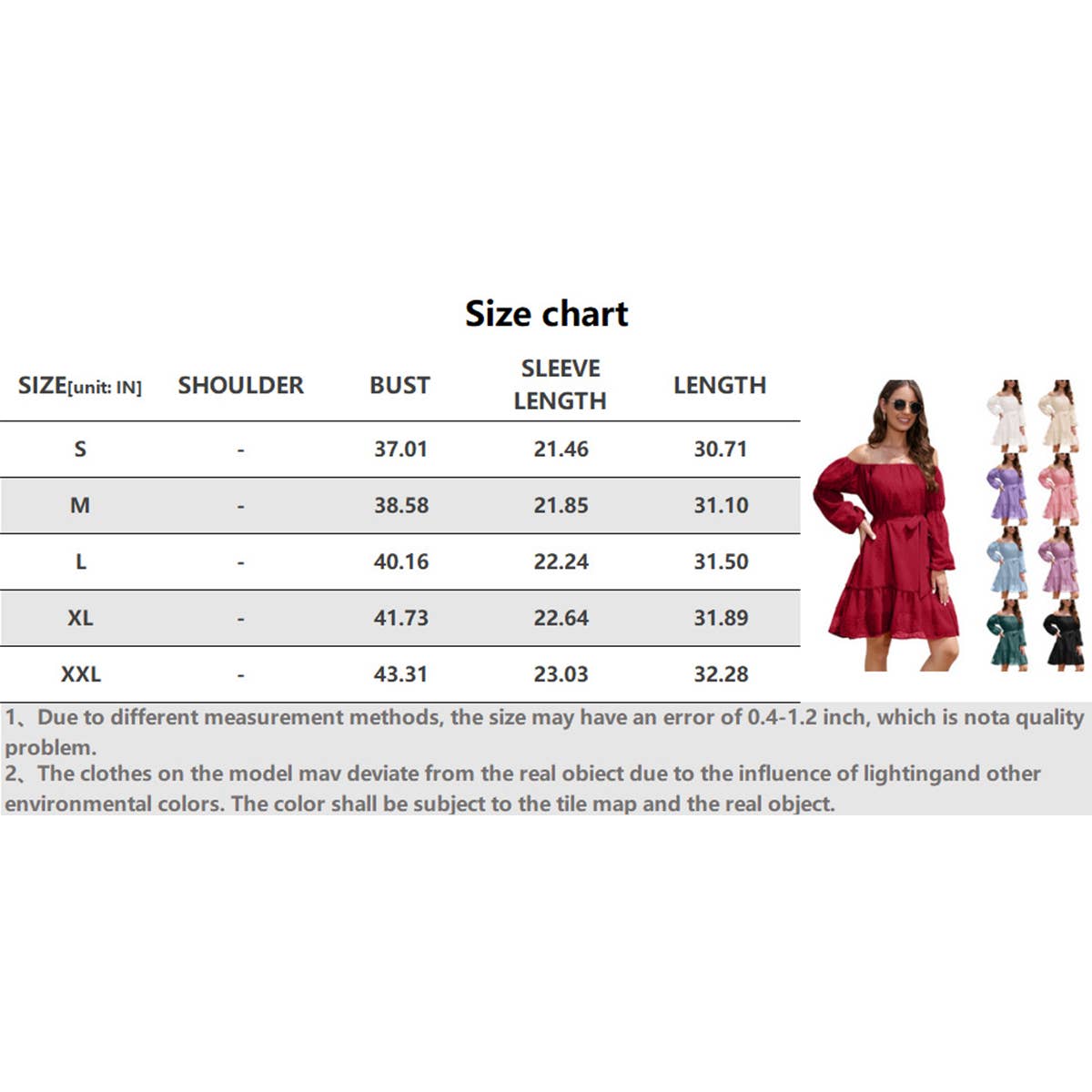 Loose one-shoulder hairball chiffon belt dress