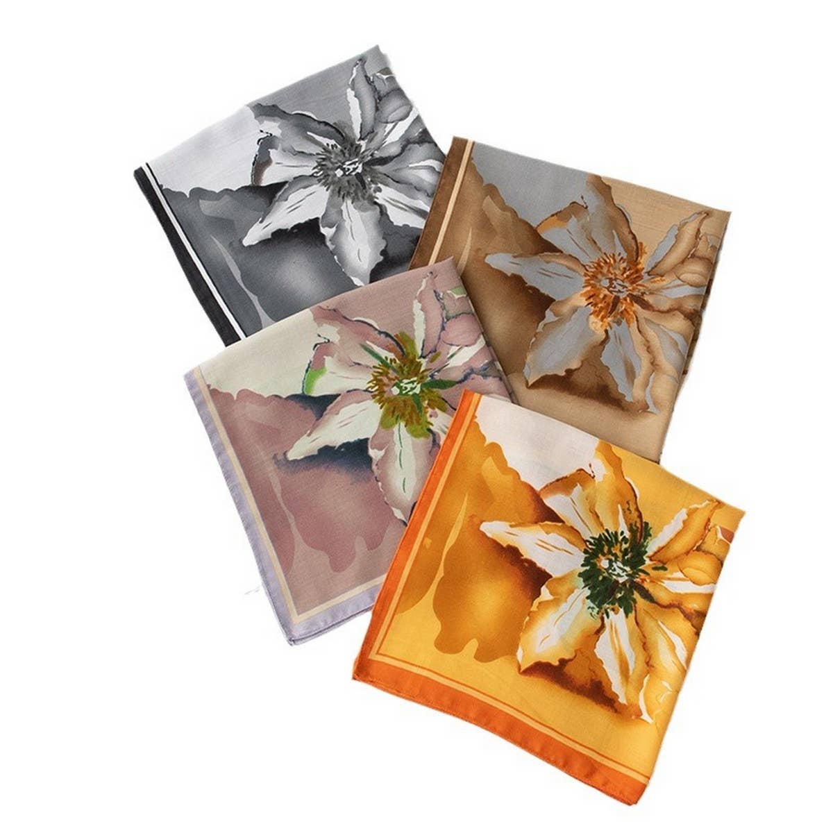 2024 NEW ARTISTIC RETRO PRINTED SQUARE SCARF_CWASC0932