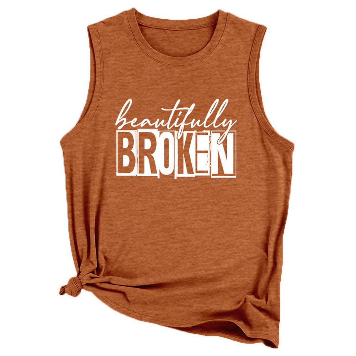 Women??¢s Casual Plus Size Tank Top, Loose Fit_CWTTSL0422