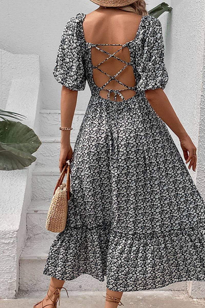 CWDMD4528_2025 SUMMER NEW FLORAL RETRO ELEGANT DRESS