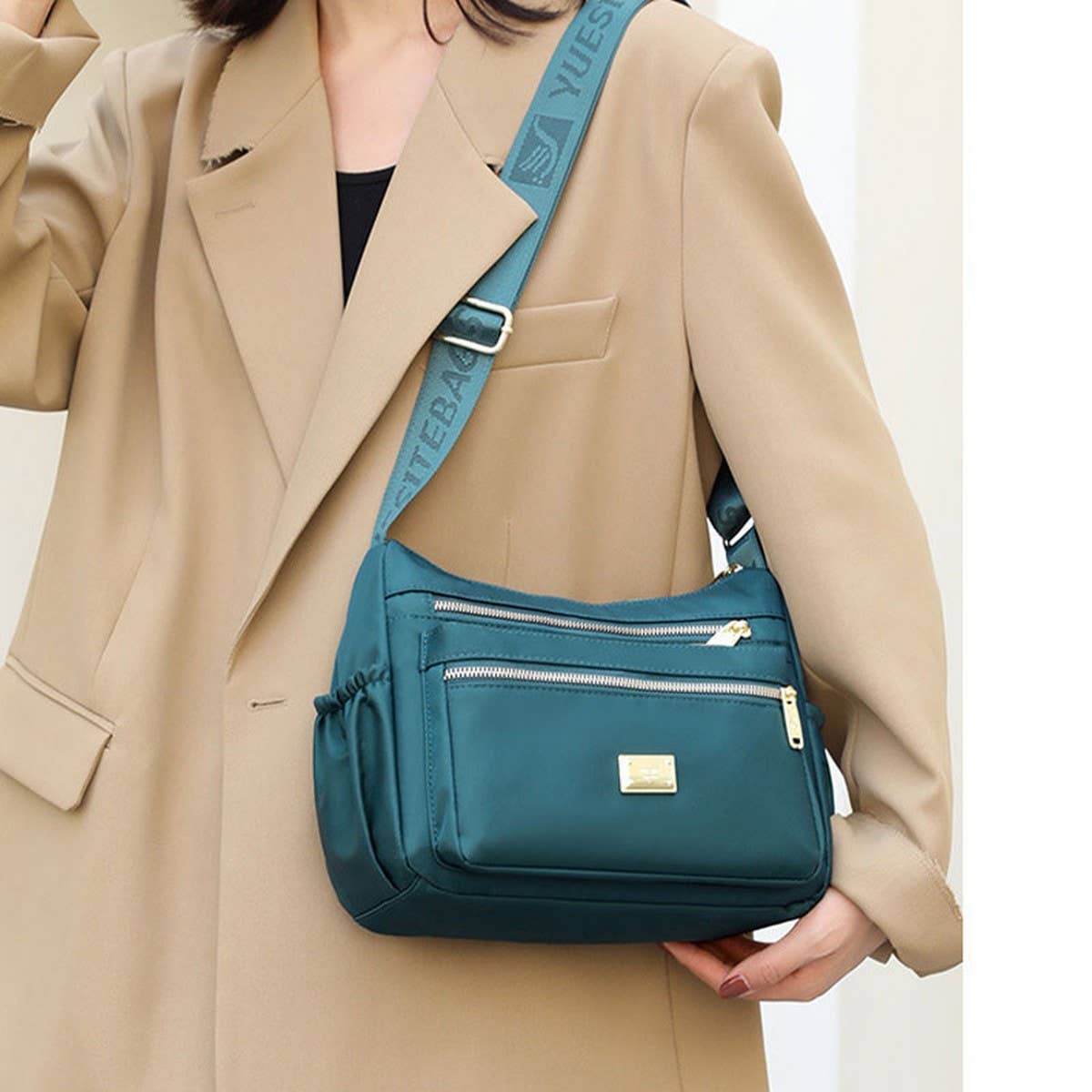 OXFORD CLOTH VERSATILE SHOULDER MESSENGER BAG_CWASC1765