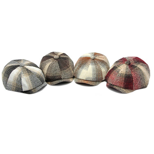 NEW FALL AND WINTER ALL-MATCH FLAT CAP_CWAH1911