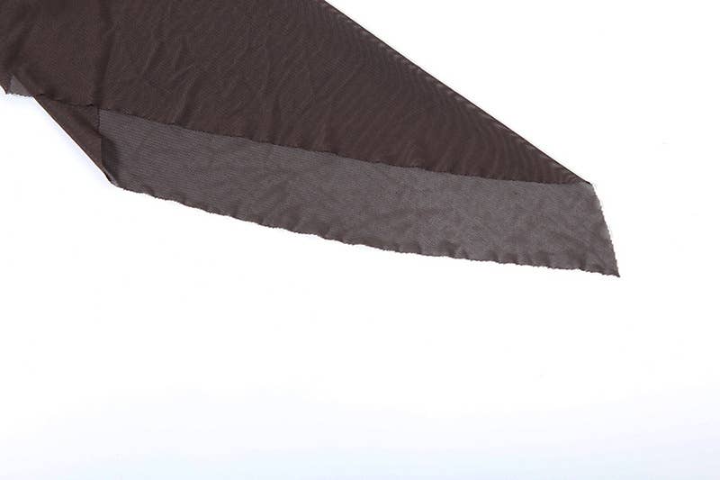 Sexy V-Neck Sheer Backless Strap Bodycon Skirt