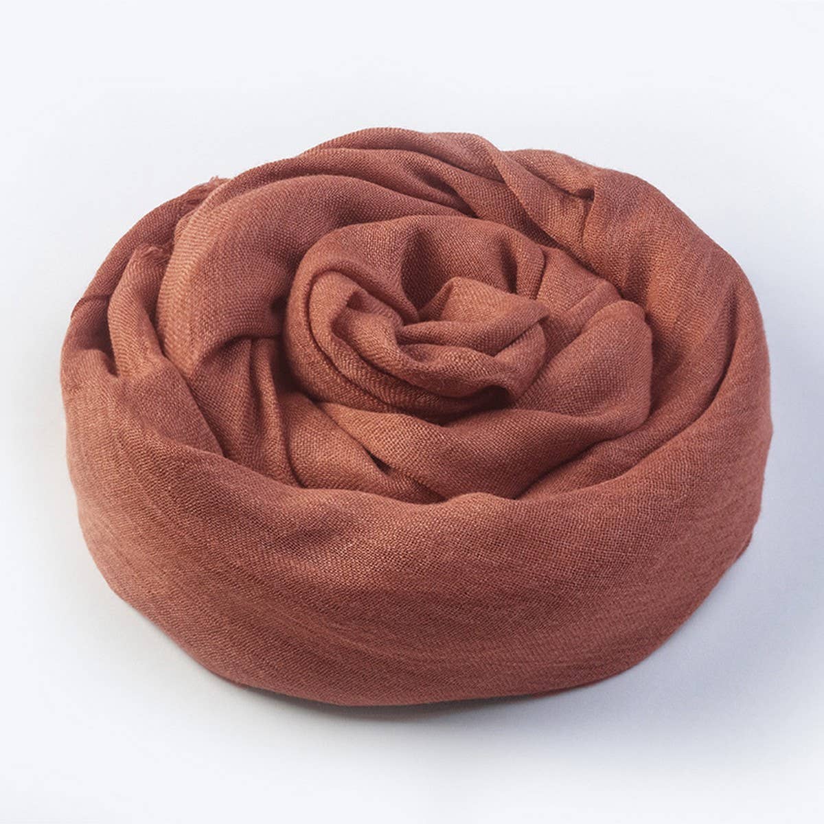 Solid Cotton Linen Scarf for Women Summer Sun Prot_CWASC1451