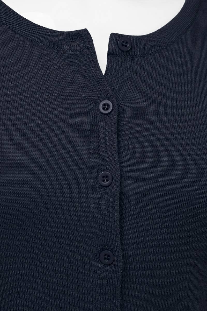 AWOCAL310_Button Down Soft Knit Long Sleeve Cardigan Sweater