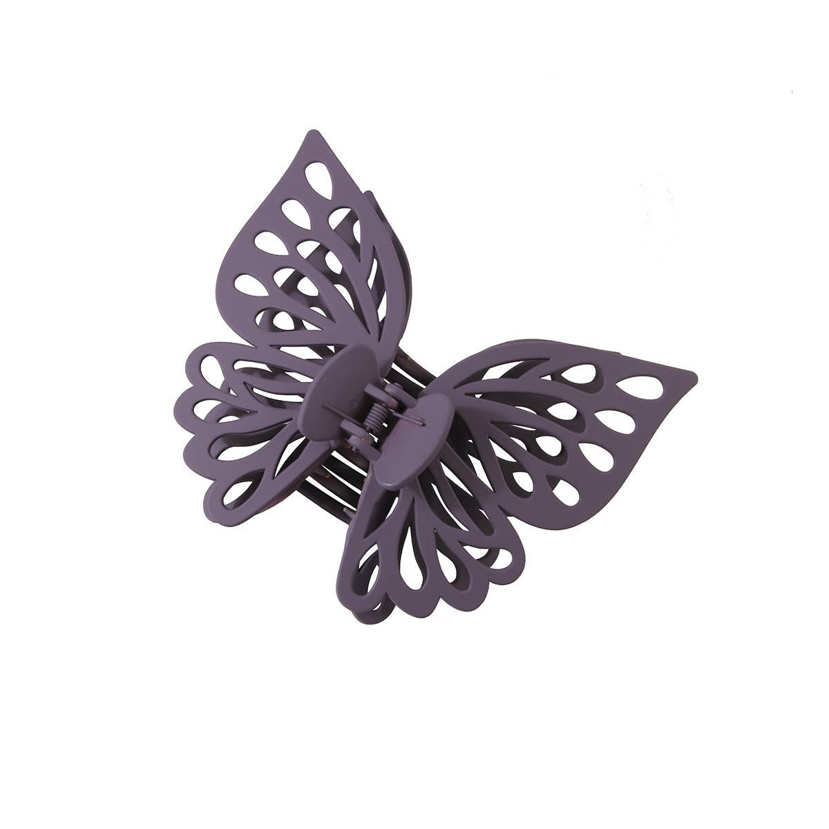 Large Hollow Double-Layer Butterfly Hair Claw_CWAHA0477