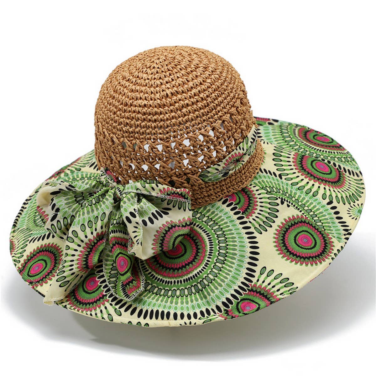 BOHEMIAN STYLE BEACH SUN HAT_CWAH1452