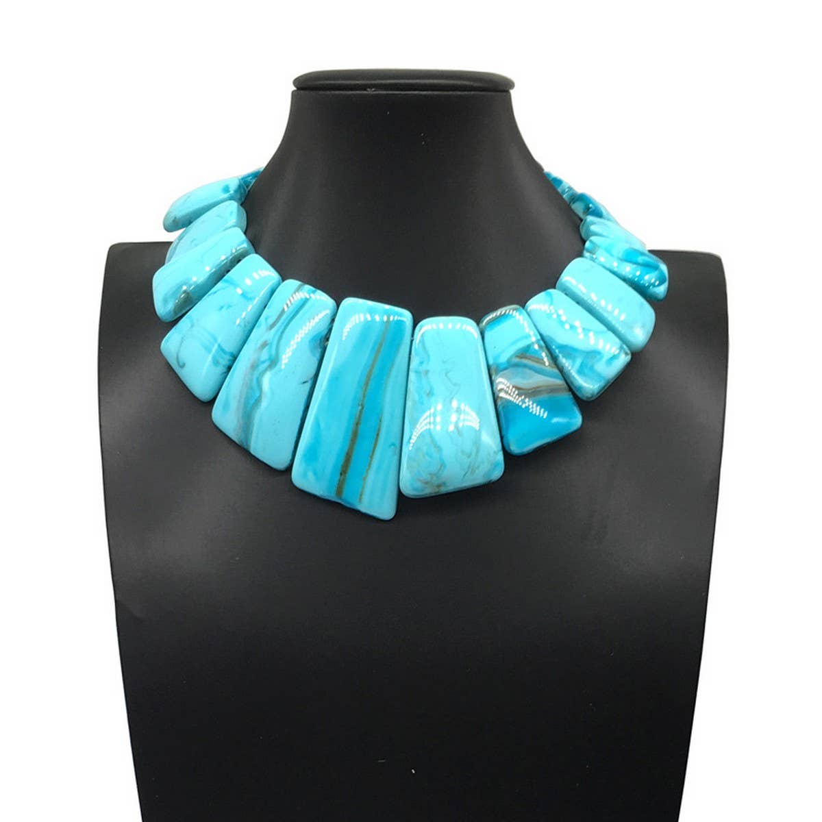 RETRO PERSONALITY RESIN GEOMETRIC NECKLACE_CWMM4726