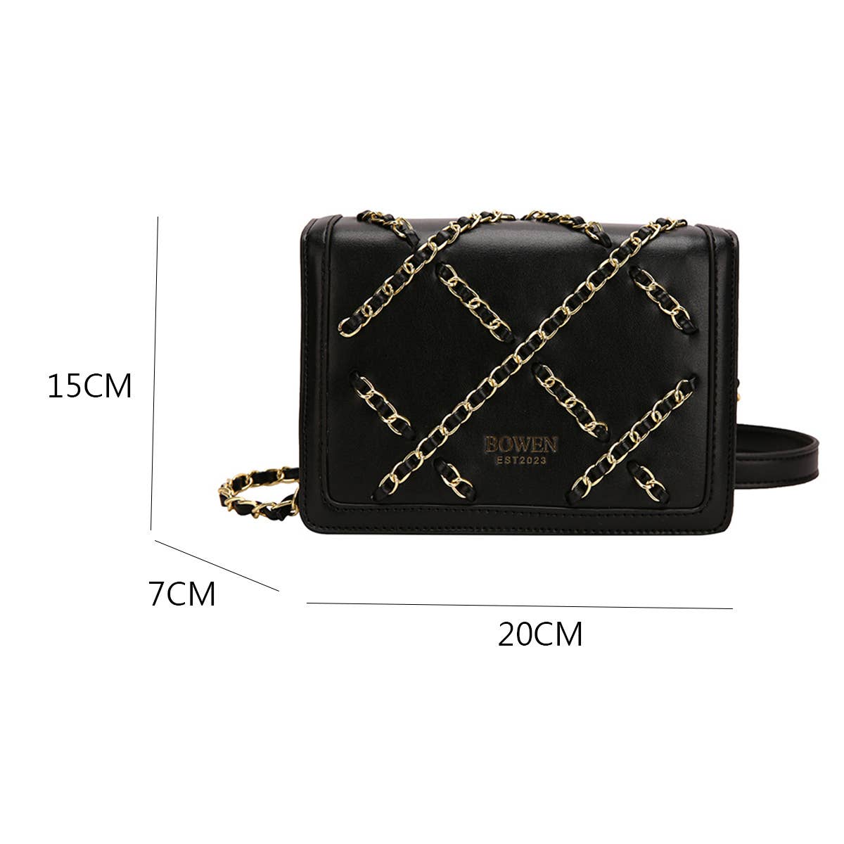 WOMEN BRAIDED CHAIN CROSSBODY BAG_CWAB1558