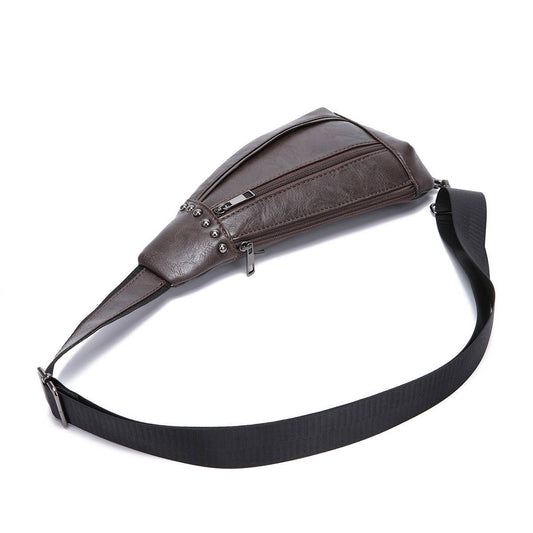 VINTAGE WESTERN CASUAL WAIST BAG CROSSBODY BAG_CWAB2588