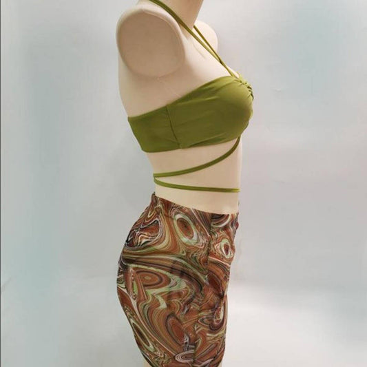 SEXY BIKINI THREE PIECE SWIMSUIT FOR WOMEN