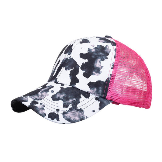 SUN PROTECTION BREATHABLE MESH BASEBALL CAP_CWAH1527