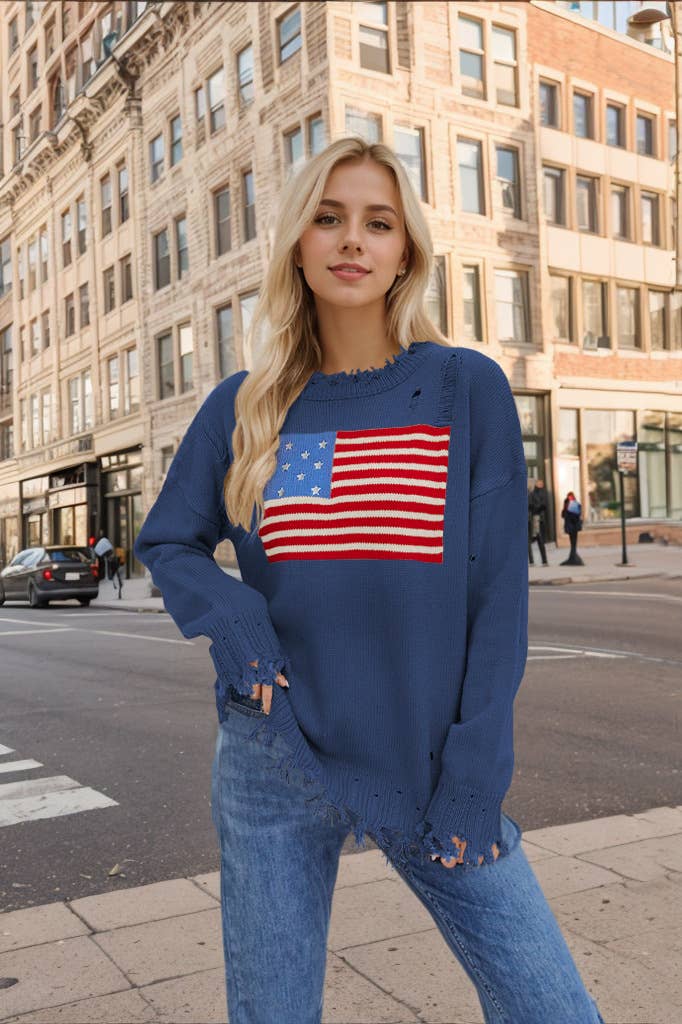 Easter Independence Day fashion sweater