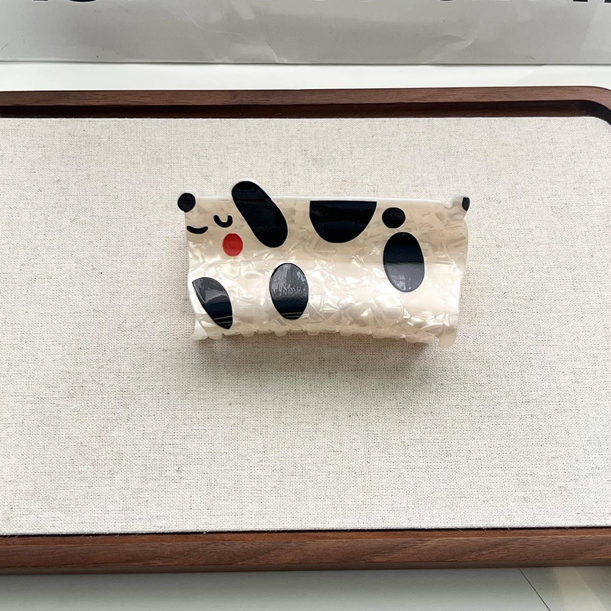 Cute Dinosaur & Pet Hair Claw, Acrylic Animal Clip