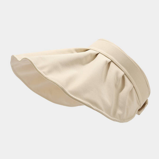 Women's Shell Visor Hat -Dual-Sided Summer Sun Hat_CWAH3305
