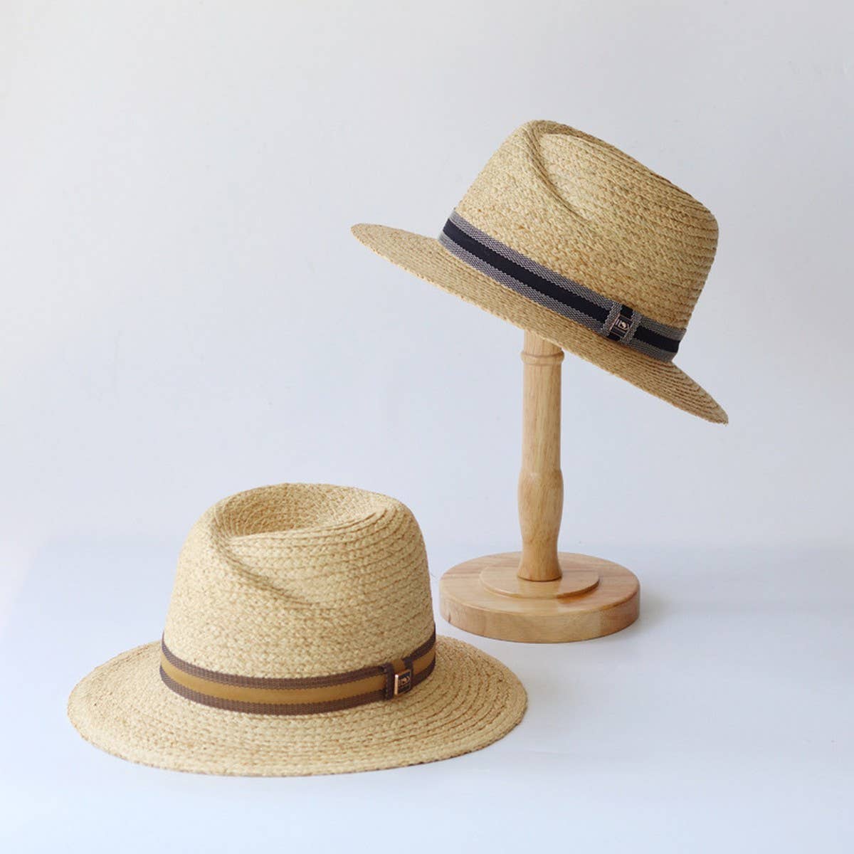 Fashionable and versatile sun protection straw hat_CWAH3512
