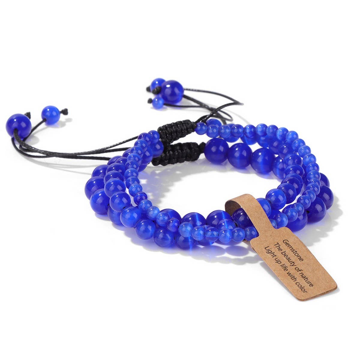 CWAJE4233_NATURAL STONE SIMPLE BRAIDED BRACELET