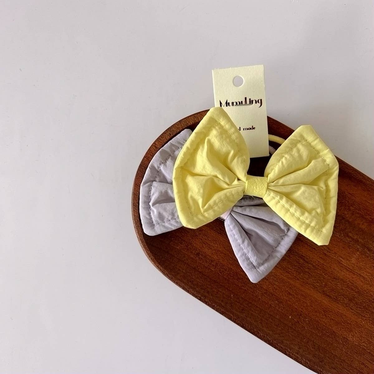 CHILDREN'S AB COLOR MATCHING BOW HAIR TIE