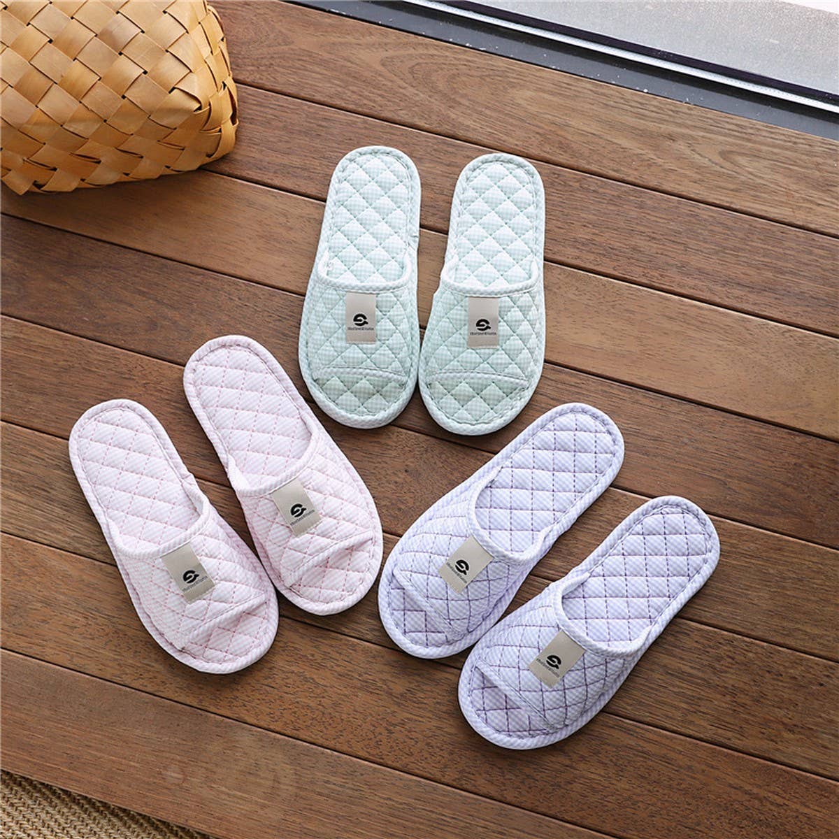 Cotton Soft Sole Anti-Slip Home Slippers