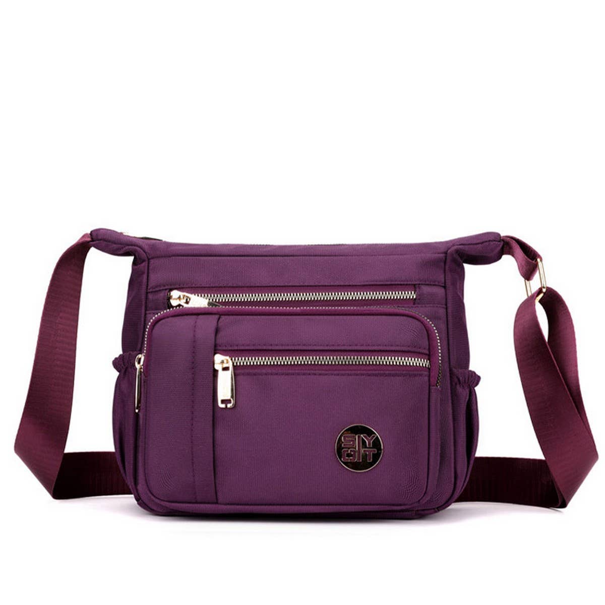 OXFORD CLOTH TRAVEL NYLON SHOULDER MESSENGER BAG_CWAB3482