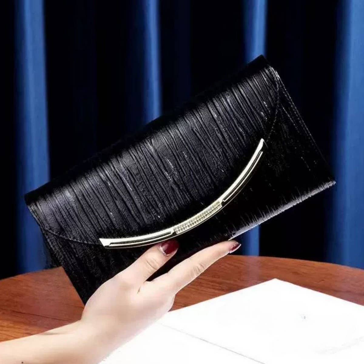 TRENDY SIMPLE FASHION RETRO CLUTCH BAG_CWAB2613