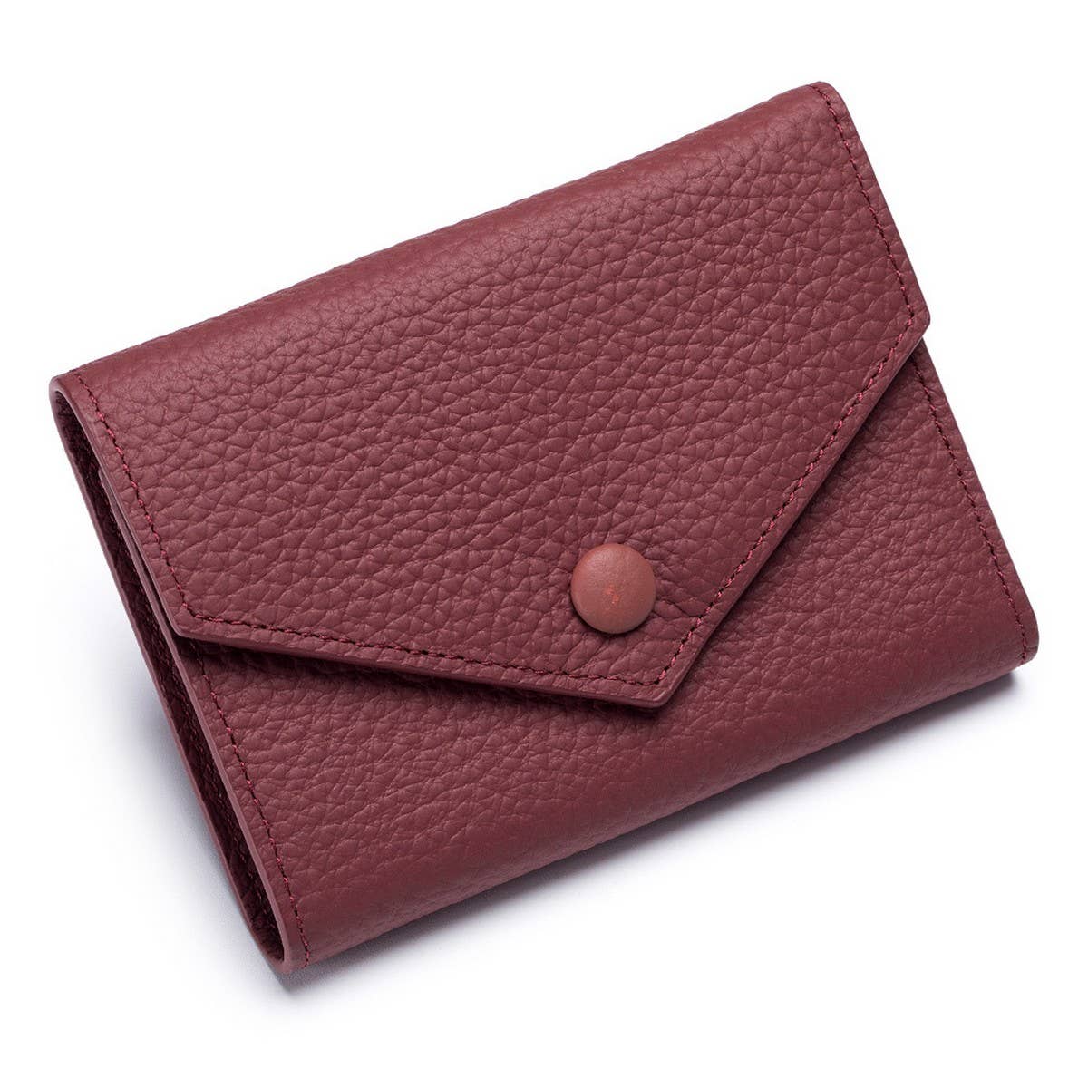 ULTRA-THIN LARGE CAPACITY SHORT LEATHER WALLET_CWAB3744