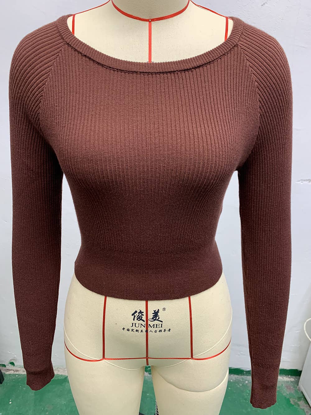LONG SLEEVE BREATHABLE BACK WEAR NUDE YOGA WEAR
