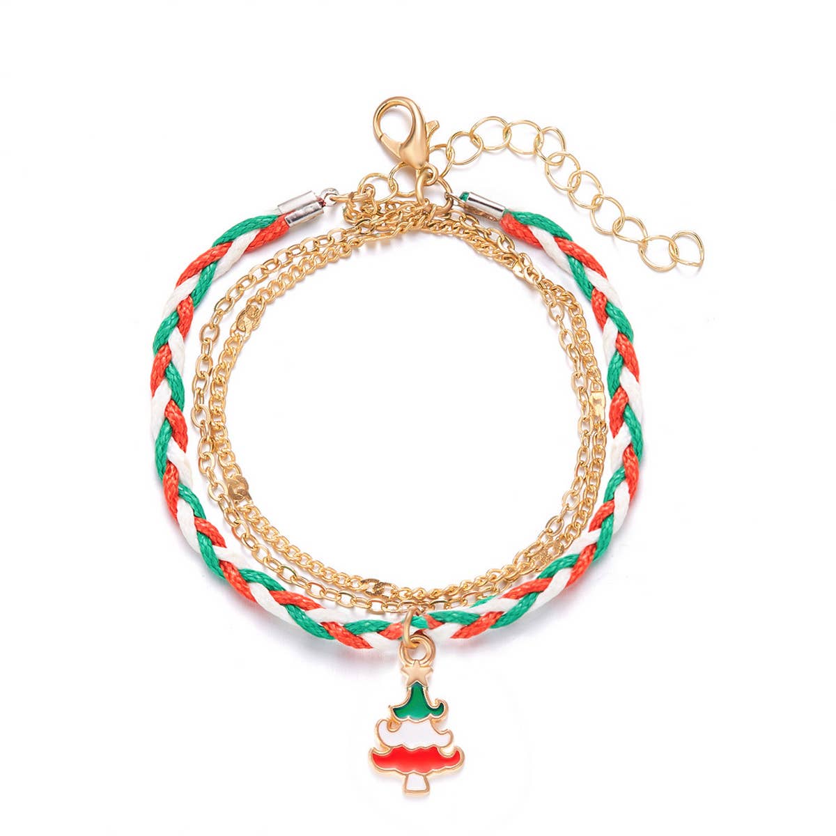 CHRISTMAS HANDMADE CHAIN BRACELET