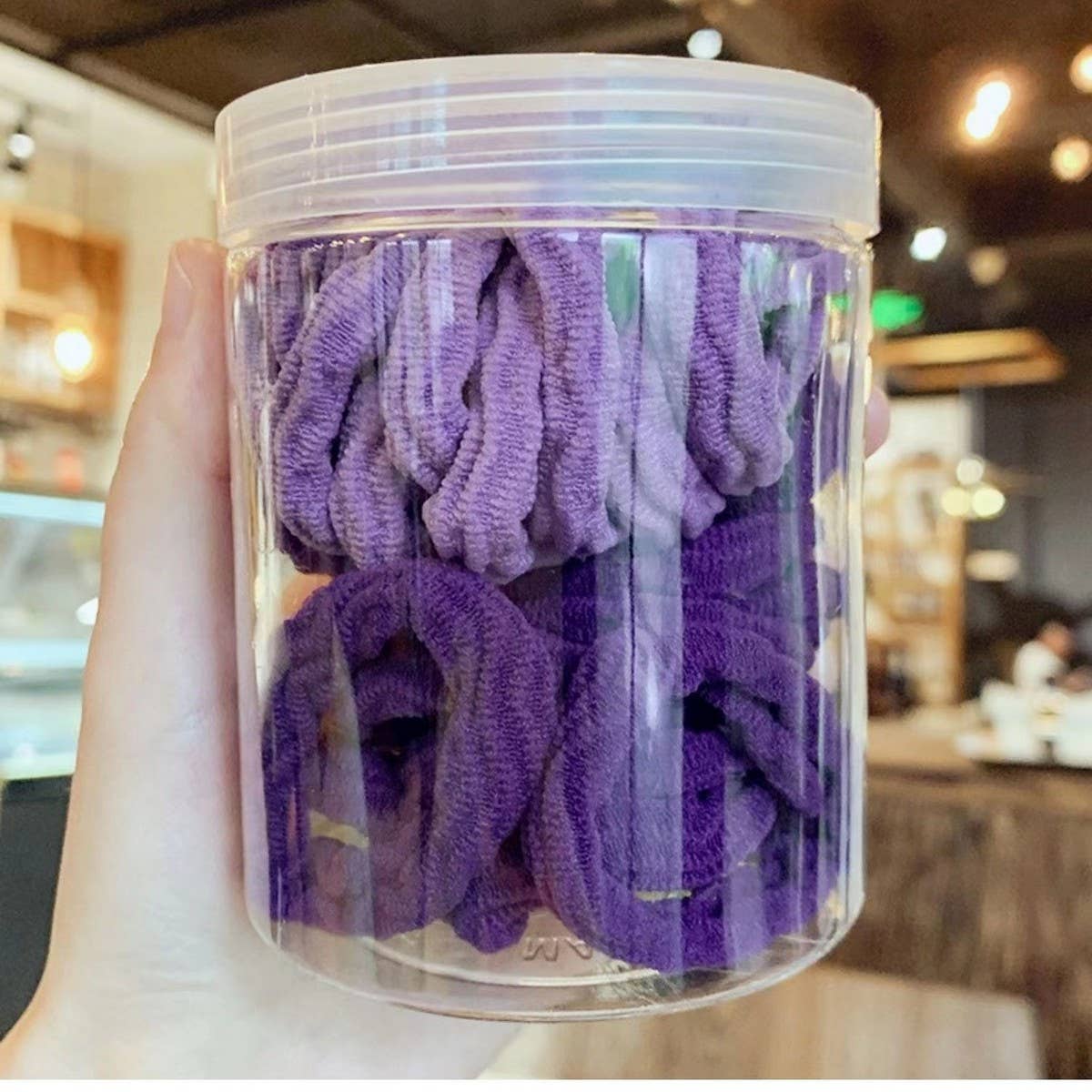 CWAHA07438_GRADIENT SPIRAL ELASTIC HAIR TIE FOR WOMEN