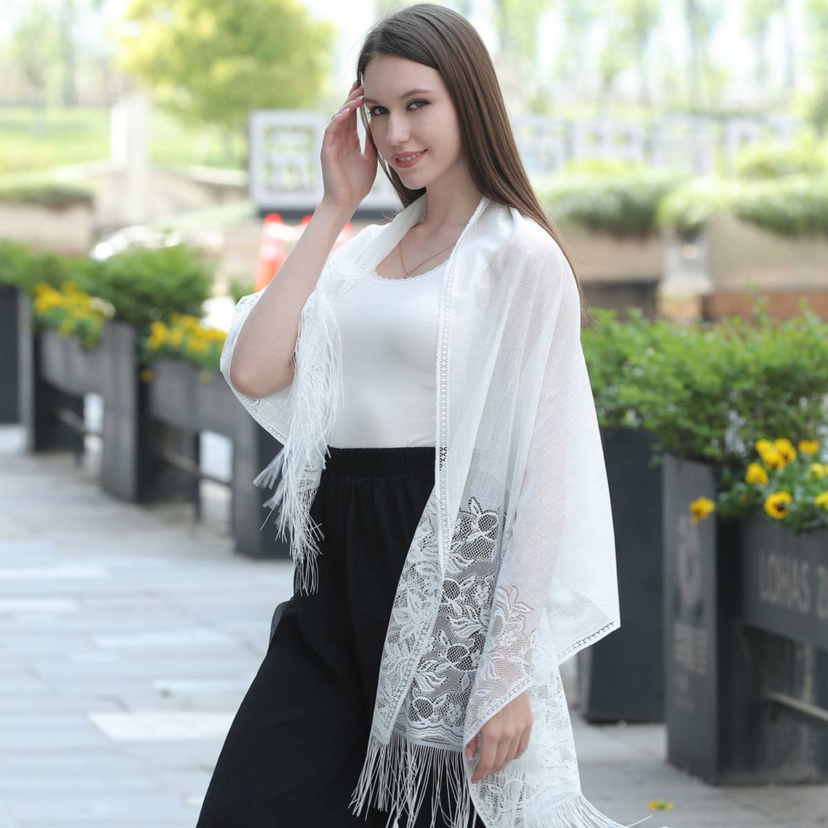 Lace Shawl for Women ? Evening & Casual Wrap