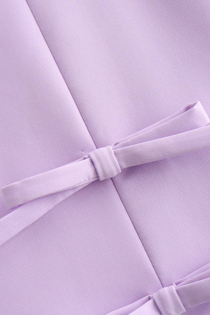 CWDSD7797_SUMMER FASHION BOW MINI SKIRT