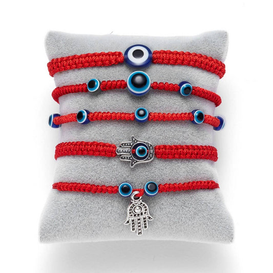 CWAJE2556_BLUE EYE EVIL EYE RED STRING BRACELET