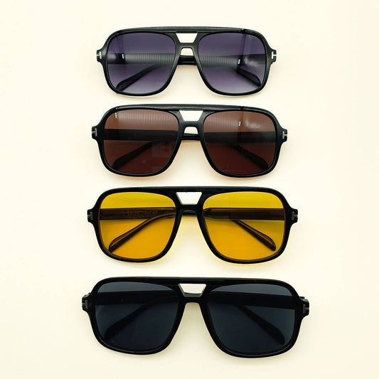 T-SHAPE DOUBLE BRIDGE SUNGLASSES