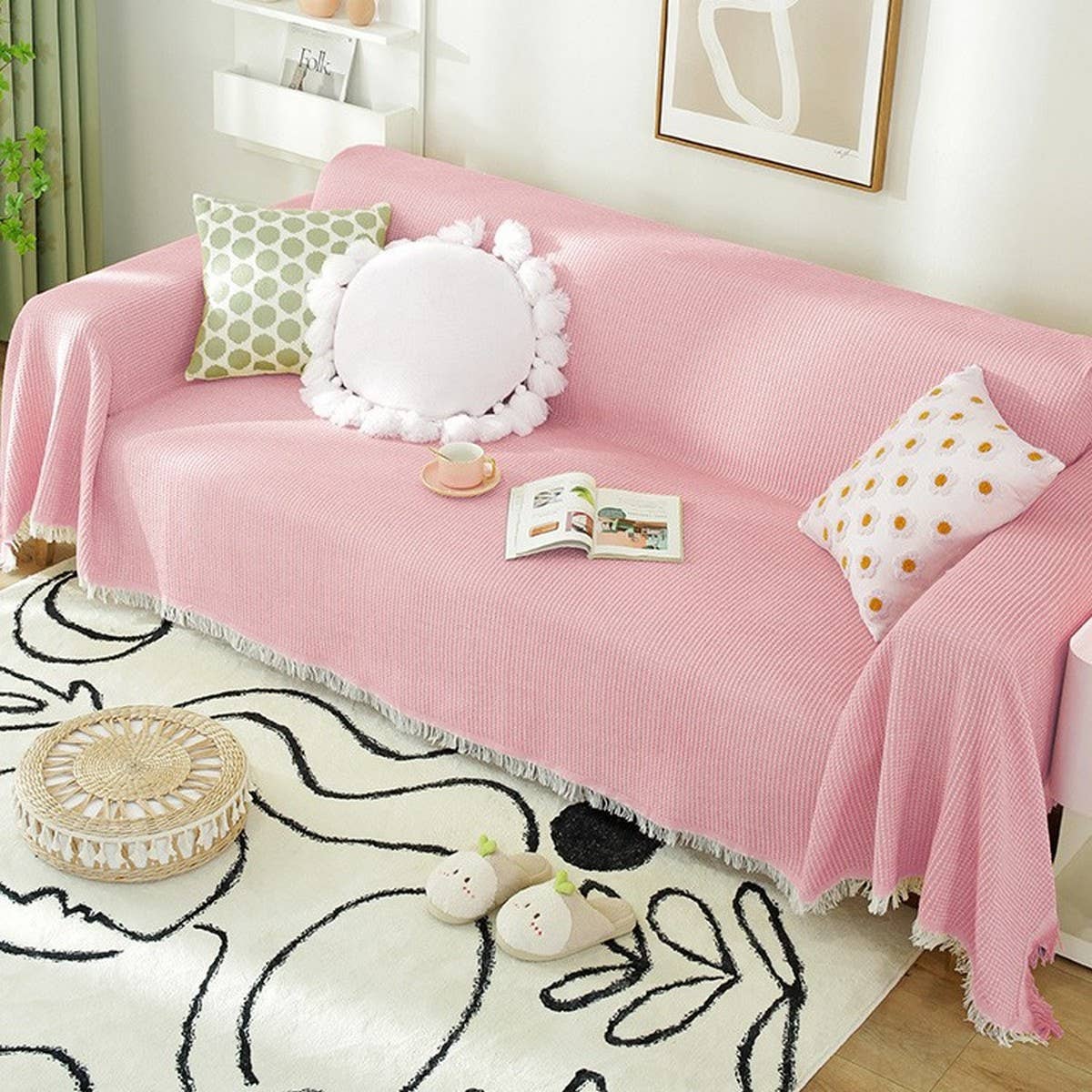 All Cover Couch Blanket for 1?? Seat Sofa_CWMM9639